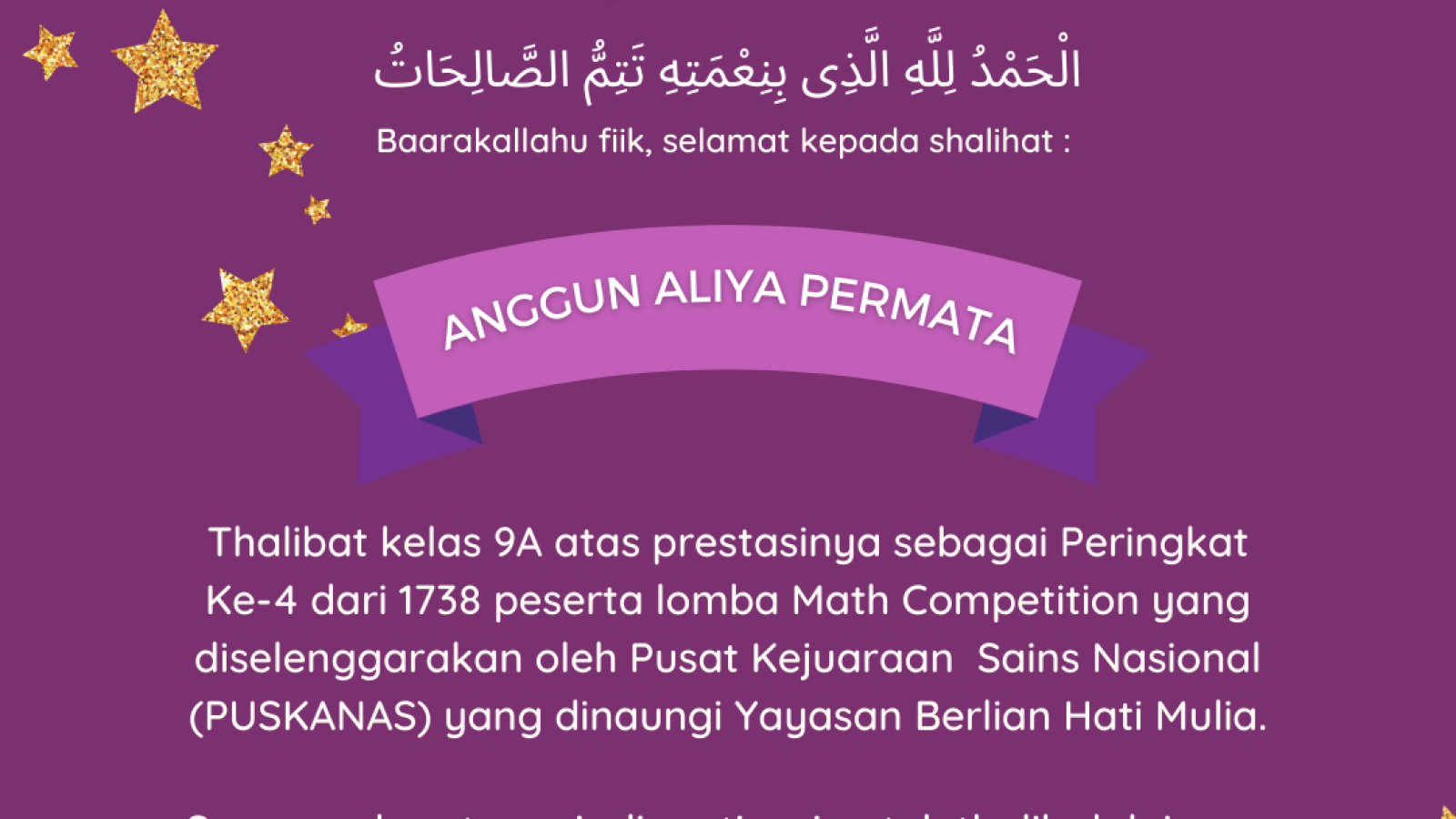 prestasi