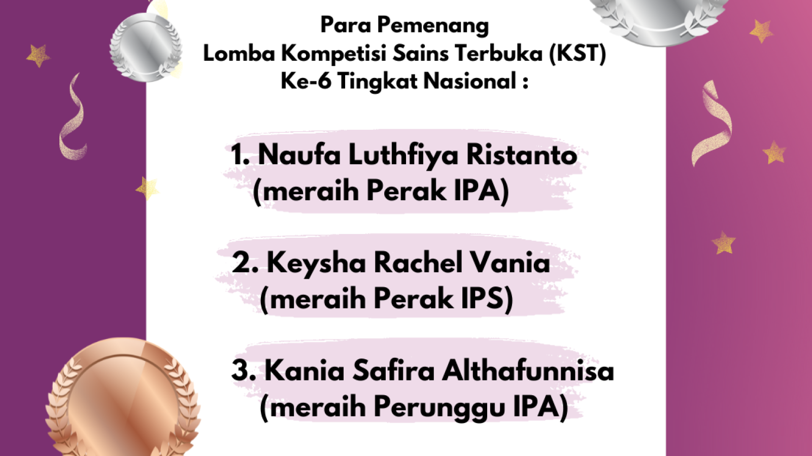juara lomba KST