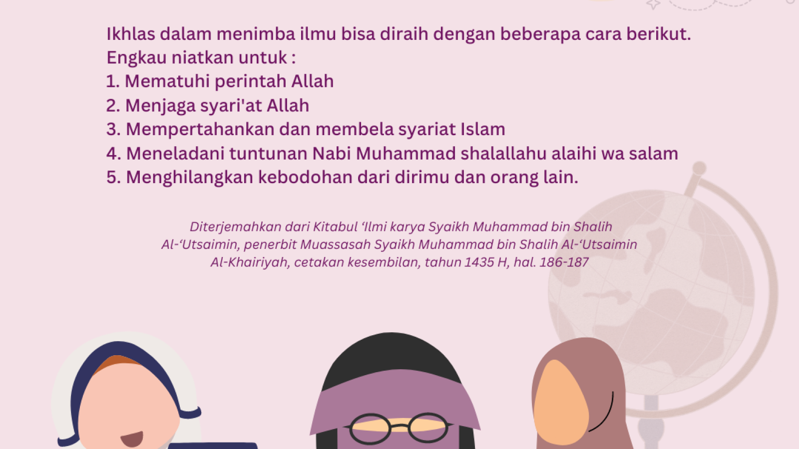 ikhlas dalam belajar